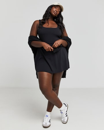 TALA DayFlex Built-In Support Square Neck Active Dress