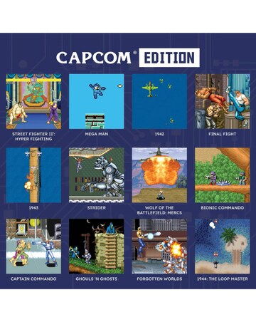 Hyper Mega Tech Capcom Super Pocket - Retro Handheld Gaming Device