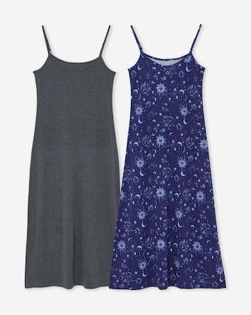 Pretty Secrets (2 Pack) Value Celestial Maxi Nighties