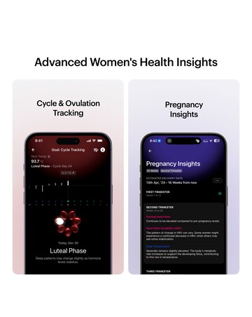 Ultrahuman Ring AIR Bluetooth Smart Ring - Brushed Rose Gold - Size 8