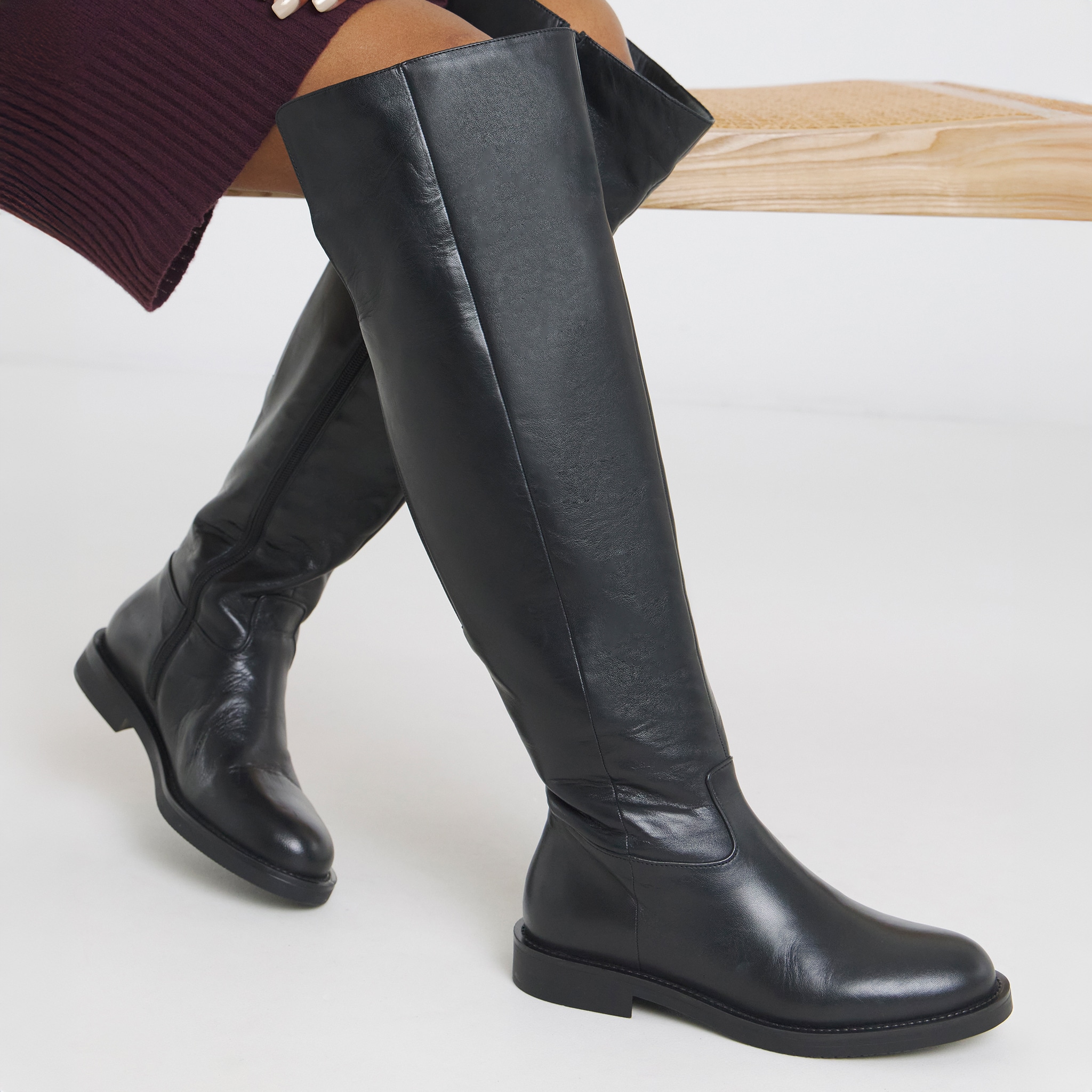 Knee high boots
