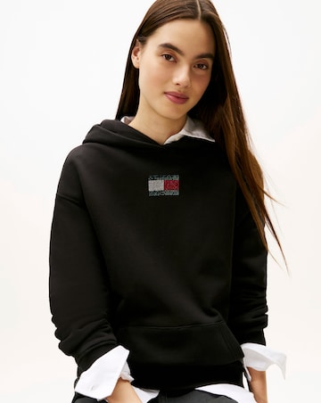 Tommy Jeans Embellished Flag Hoodie