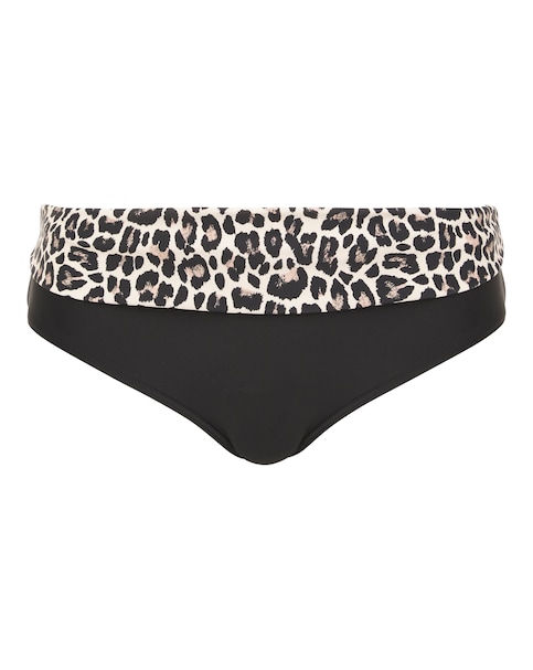 Figleaves Tailor Fold Top Bikini Briefs