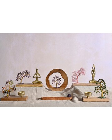 Serenity Gemstone Tree Tea Light Holder - 7 Chakras