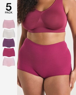Pretty Secrets (5 Pack) Cotton Comfort Shorts