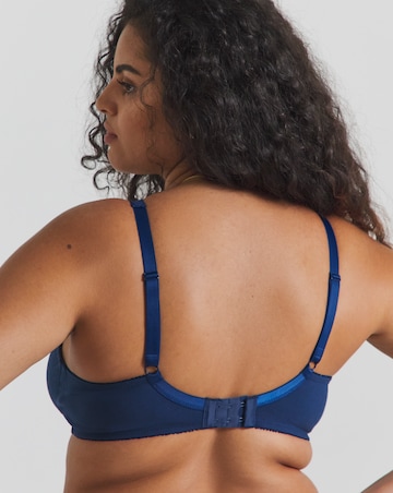 Pretty Secrets (2 Pack) New Sarah Cotton Non Wired Bras (B-G) Navy/Blush