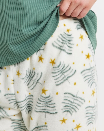 Pretty Secrets Fleece Henley Pyjama Set