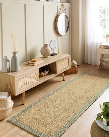 Jute Border Runner