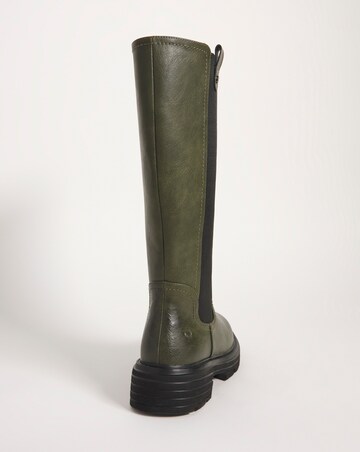 Heavenly Feet Zinnia High Leg Boot E Fit Curvy Calf