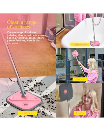 Swan SWFC1002QOCN Lynsey Queen Of Clean Turbo Spin Mop