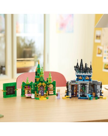 LEGO Wicked Emerald City & Kiamo Ko Castle Playset, Adventure Gift 75689