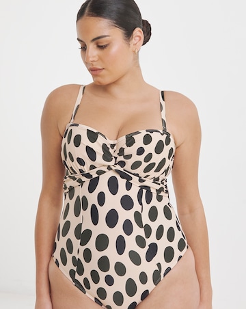 Panache Tatiana Twist Bandeau Wired Swimsuit