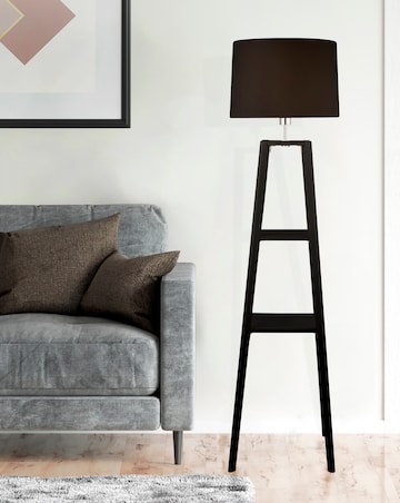 Gray & Osbourn Lincoln Shelf Floor Lamp