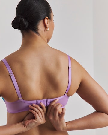 Ann Summers Sexy Lace Planet Plunge Bra Lilac Ombre