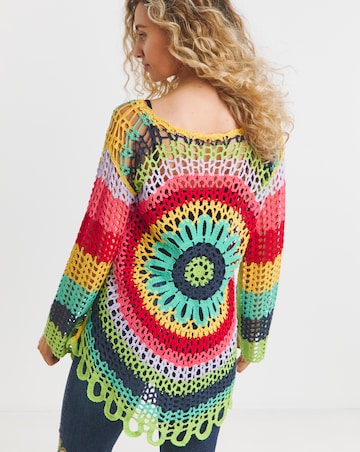 Joe Browns Fiesta Crochet Jumper