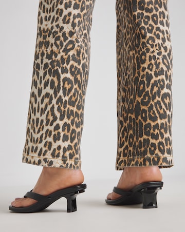 Clarity Toe Post Kitten Heels - Wide Fit (E)