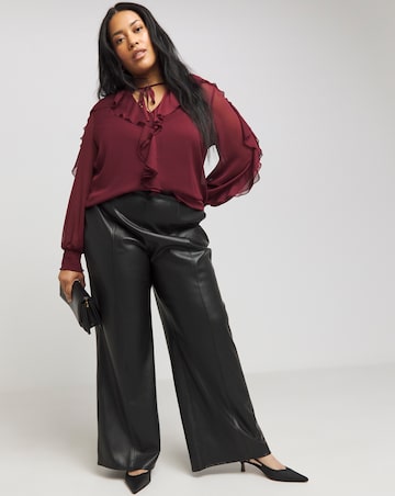 Joanna Hope Ruffle Blouse