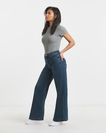 Vintage Blue 24/7 Stretch Wide Leg Jeans