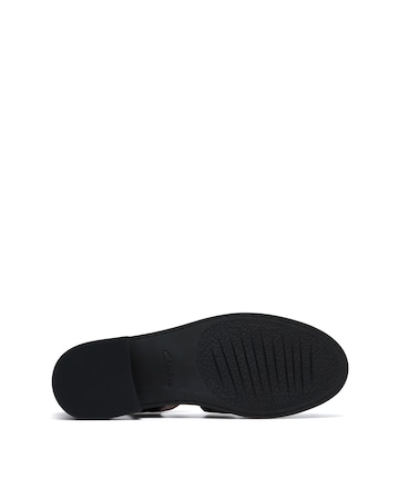 Clarks Dark Brown Hana Sun Leather Shoes - Standard Fit (D)