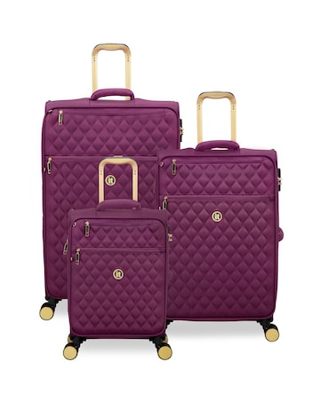 IT Luggage Glimmering 3pc Suitcase Set