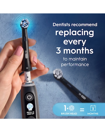 Oral-B iO Ultimate Clean Black Refill heads 4 Pack