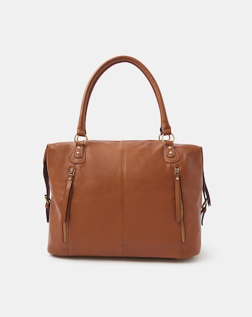 Accessorize Double Zip Shoulder Bag