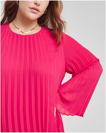 Joanna Hope Pleated Swing Dress