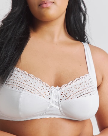 Pretty Secrets (2 Pack) Jane Non Wired Bras (C-F) White/Black