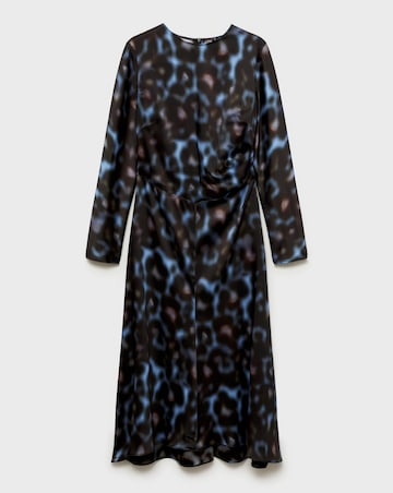 Mango Bimba Satin Midi Dress