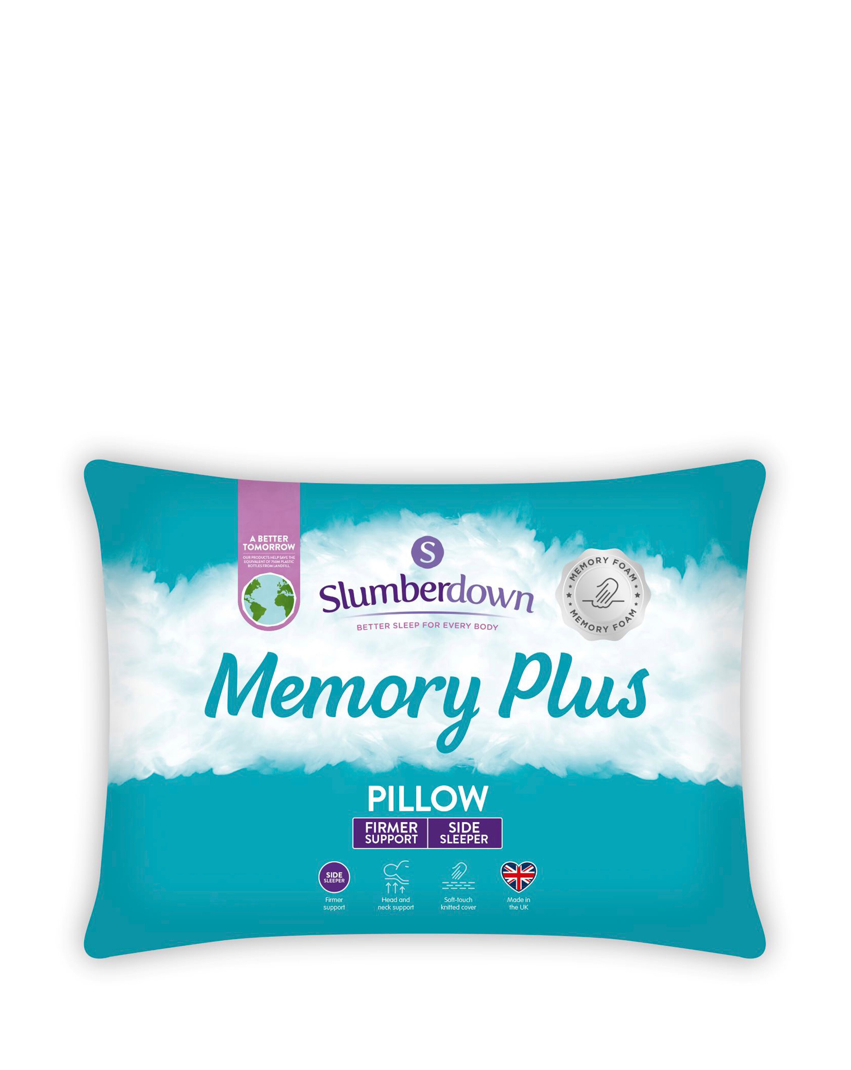 Slumberdown Memory Foam Plus Pillow