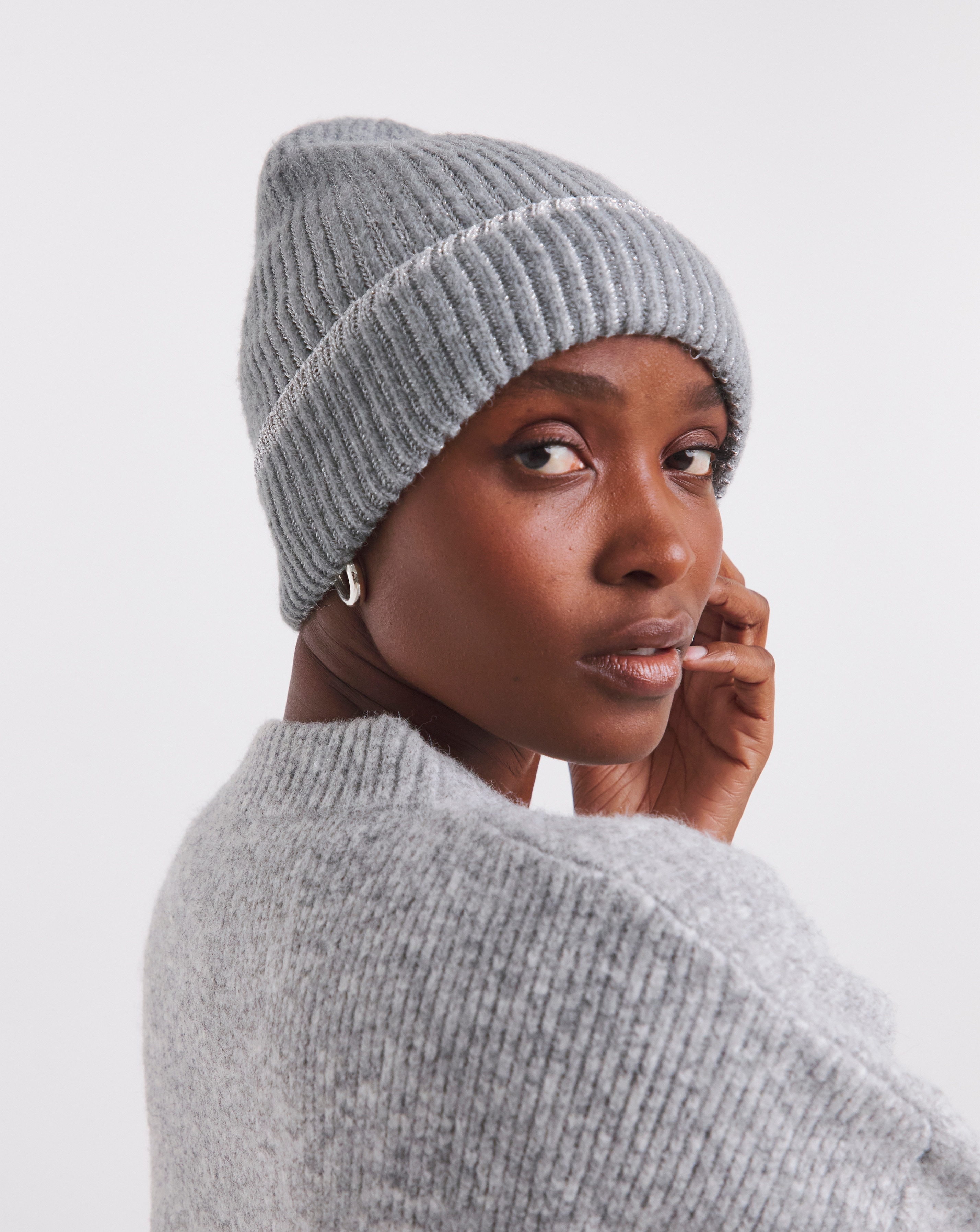 Sweaty Betty Soft Cloud Knitted Beanie | Simply Be