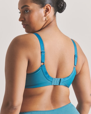 Goddess Keira Full Cup Wired Bra Med Blue