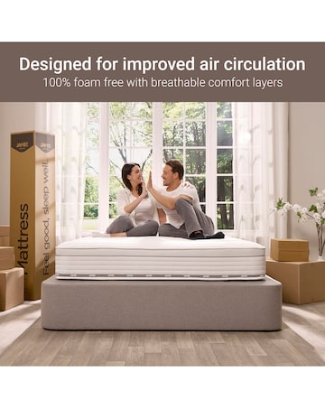 Jay-Be Hybrid 2200 e-Pocket Truecore Mattress - Firm