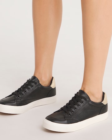 Millie Classic Lace Up Trainers - Extra Wide Fit (EEE)