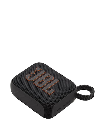 JBL GO 4 Compact Portable Speaker - Black