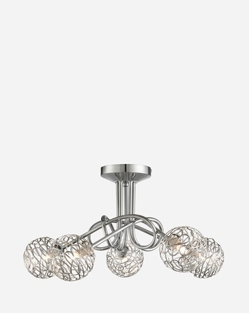 Twist Five Light Ceiling Fitting