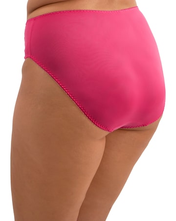 Elomi Zarla High Leg Knicker Red