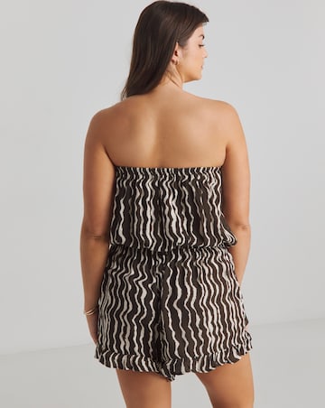 2 Pack Value Bandeau Beach Playsuits