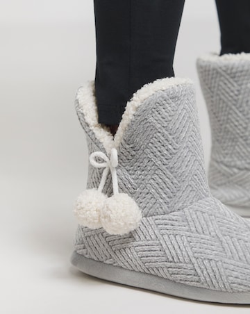 Dory Slipper Boots Wide E Fit