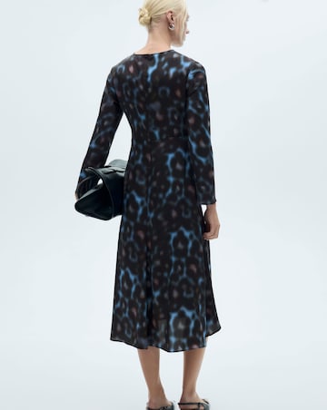 Mango Bimba Satin Midi Dress