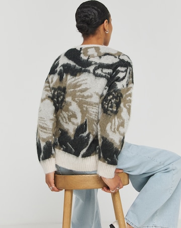 Religion Eccentric Jumper Brushed Yarn