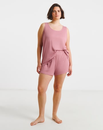 Pretty Secrets Vest And Short Lounge Set