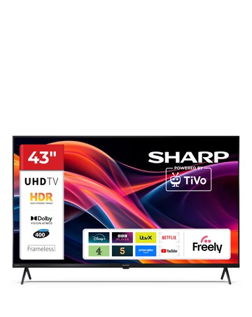 Sharp 4T-C43HK4245KB 43in Smart UHD Tivo LED TV