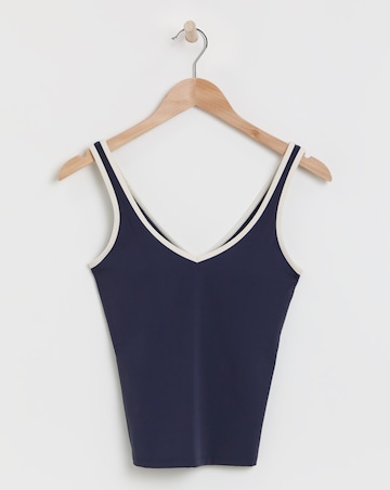 TALA DayFlex Built-In Support Plunge Neck Vest