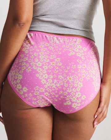 Pretty Secrets (6 Pack) Cotton Full Fit Brief Knickers