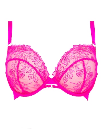 Playful Promises Marlowe Embroidered Plunge Wired Bra