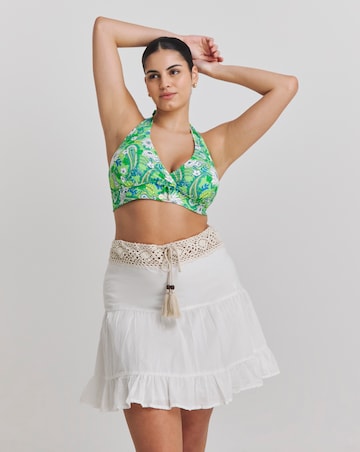 Joe Browns Tiered Beach Skirt White