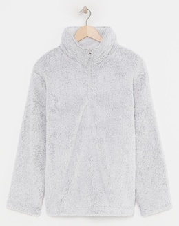 Pretty Secrets Funnel Neck Fleece Snuggle Top