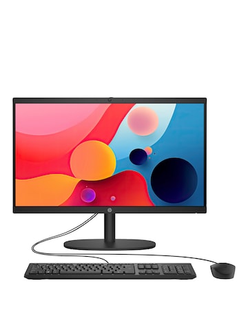 HP All in One PC - Intel N100 21.4in 8GB 128GB Windows 11