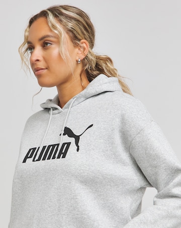 PUMA Essentials Cropped Logo Hoodie
